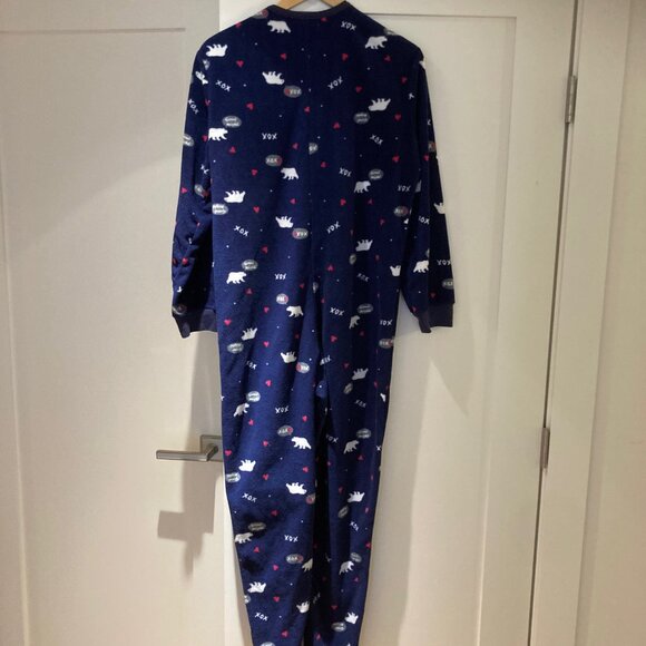 Midnight Maddie Fleece Fuzzy Onesie (Medium) - Picture 11 of 14